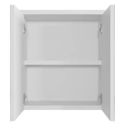 Badplaats Spiegelkast Toledo 60 x 20 x 60 cm - Wit - Badkamerkast Badkamer