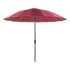 BAIA - Parasol - Rood - 270 cm - Polyester