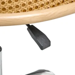 BALTIMORE - Bureaustoel - Bruin - Kunstleer