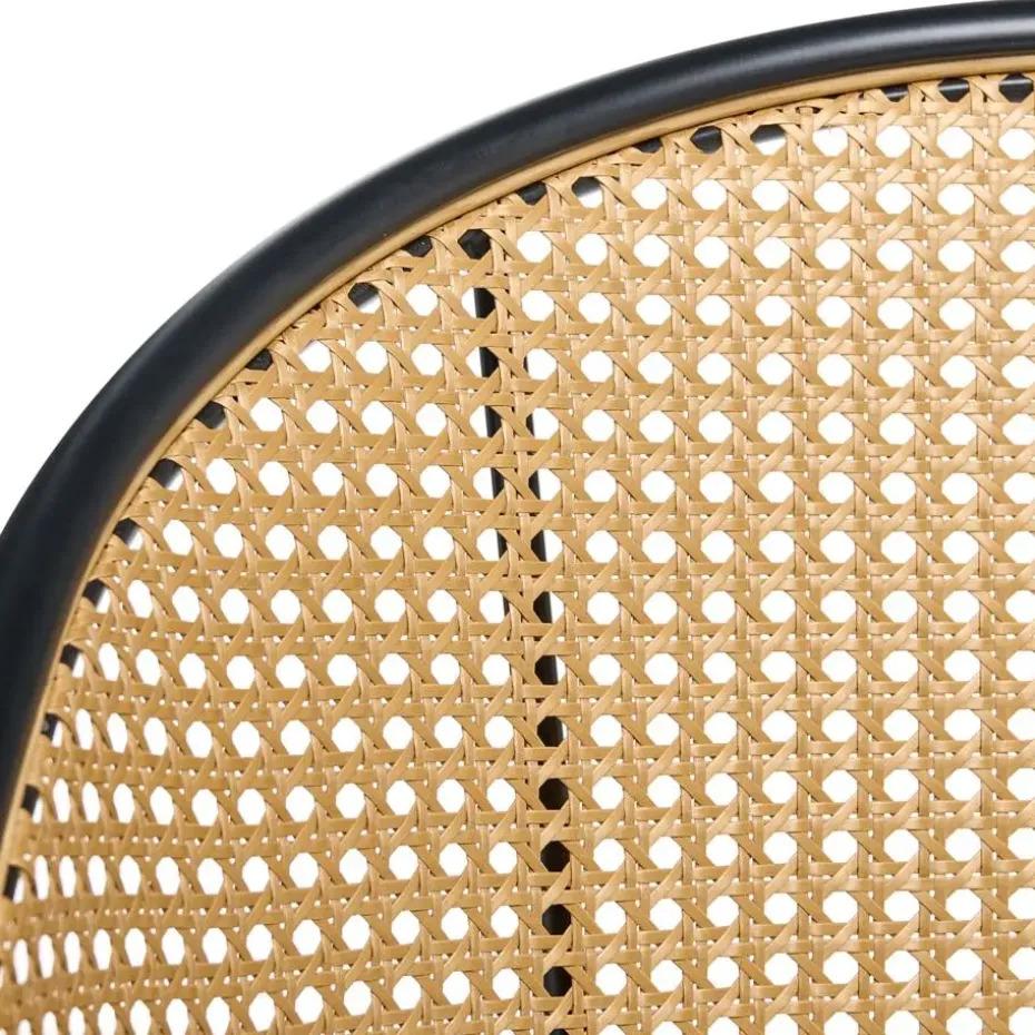 BALTIMORE - Bureaustoel - Zwart - Kunstleer