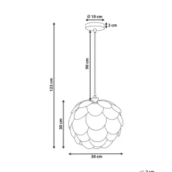 BAMPUR - Hanglamp - Natuurlijk - Bamboe