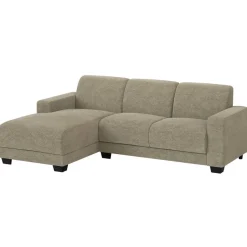 Bank Aberdeen met chaise longue links - Rebel - taupe