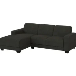 Bank Aberdeen met chaise longue links - Preston - antraciet