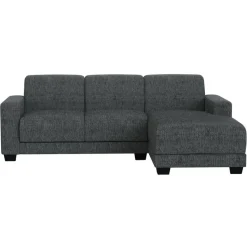 Bank Aberdeen met chaise longue rechts - Kansas - grijs