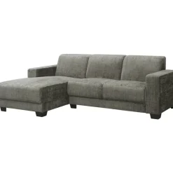 Bank Aberdeen met chaise longue links - Cremona - grijs