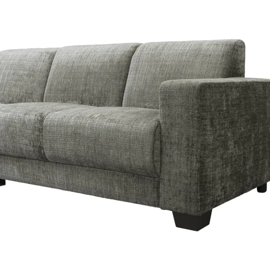 Bank Aberdeen met chaise longue links - Cremona - grijs