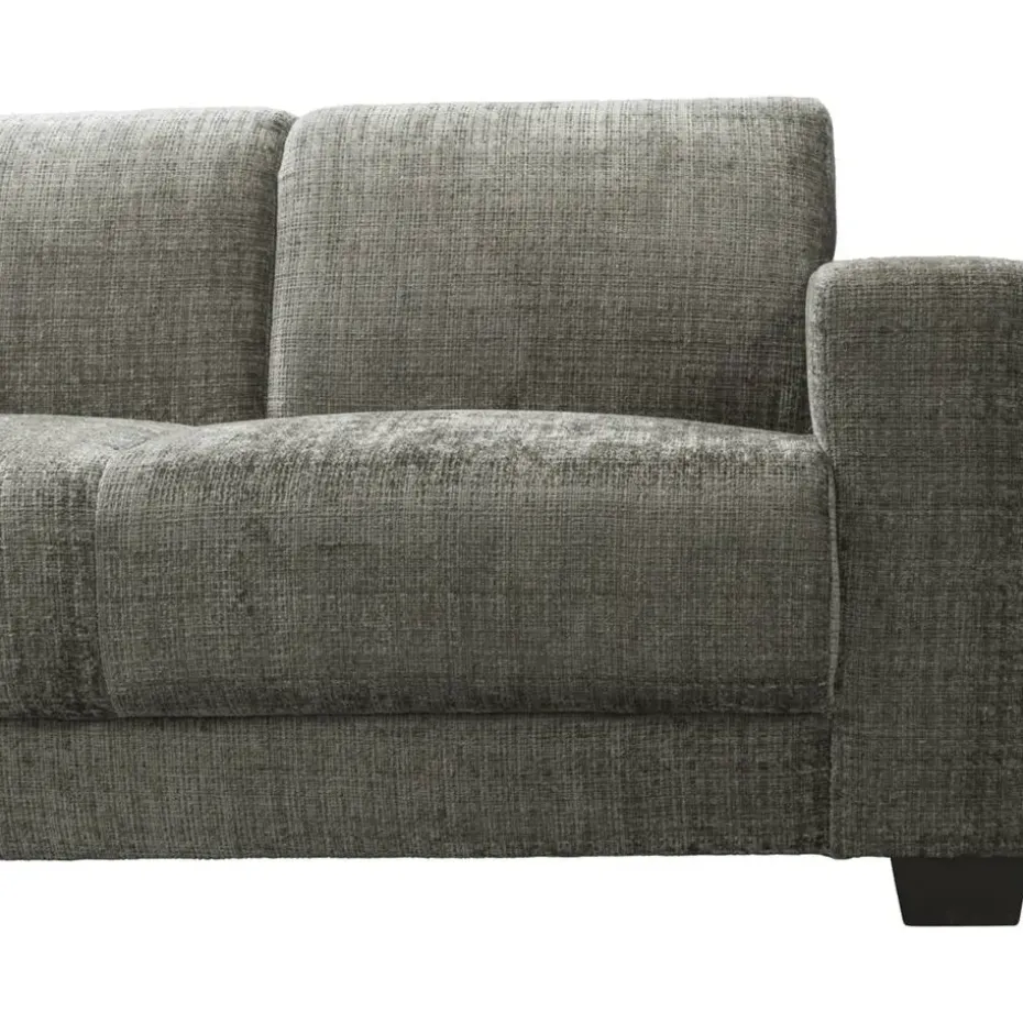 Bank Aberdeen met chaise longue links - Cremona - grijs