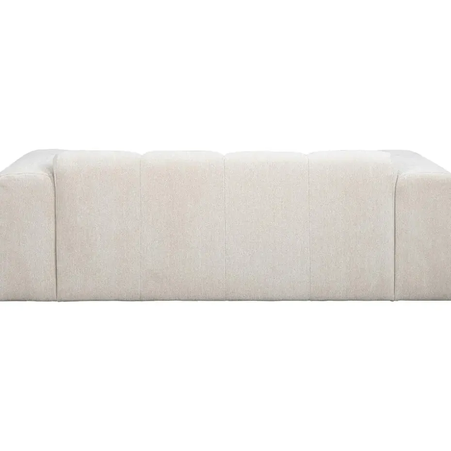 Bank Beau 2-zits - stof Raven - beige