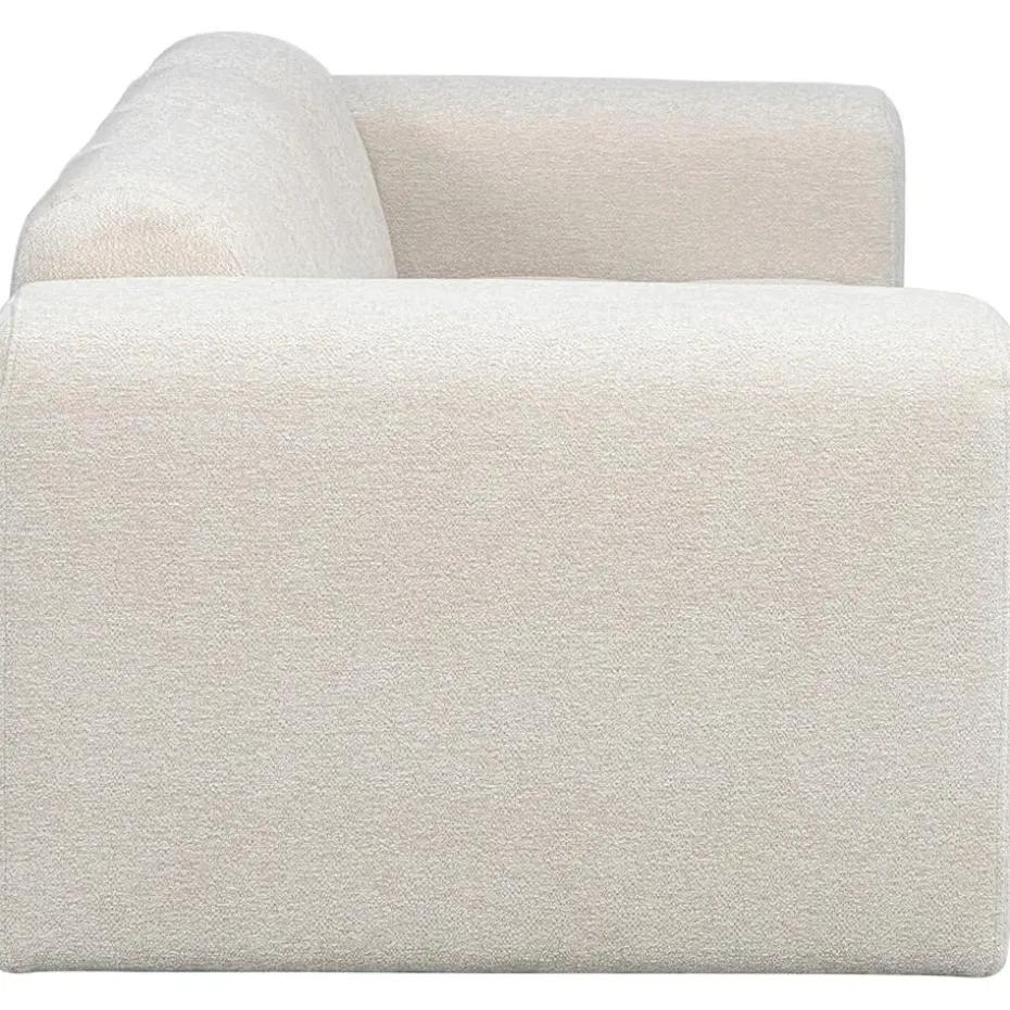 Bank Beau 2-zits - stof Raven - beige