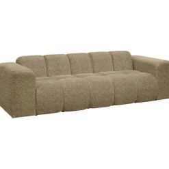 Bank Beau 3-zits - stof Raven - taupe