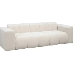 Bank Beau 3-zits - stof Raven - beige