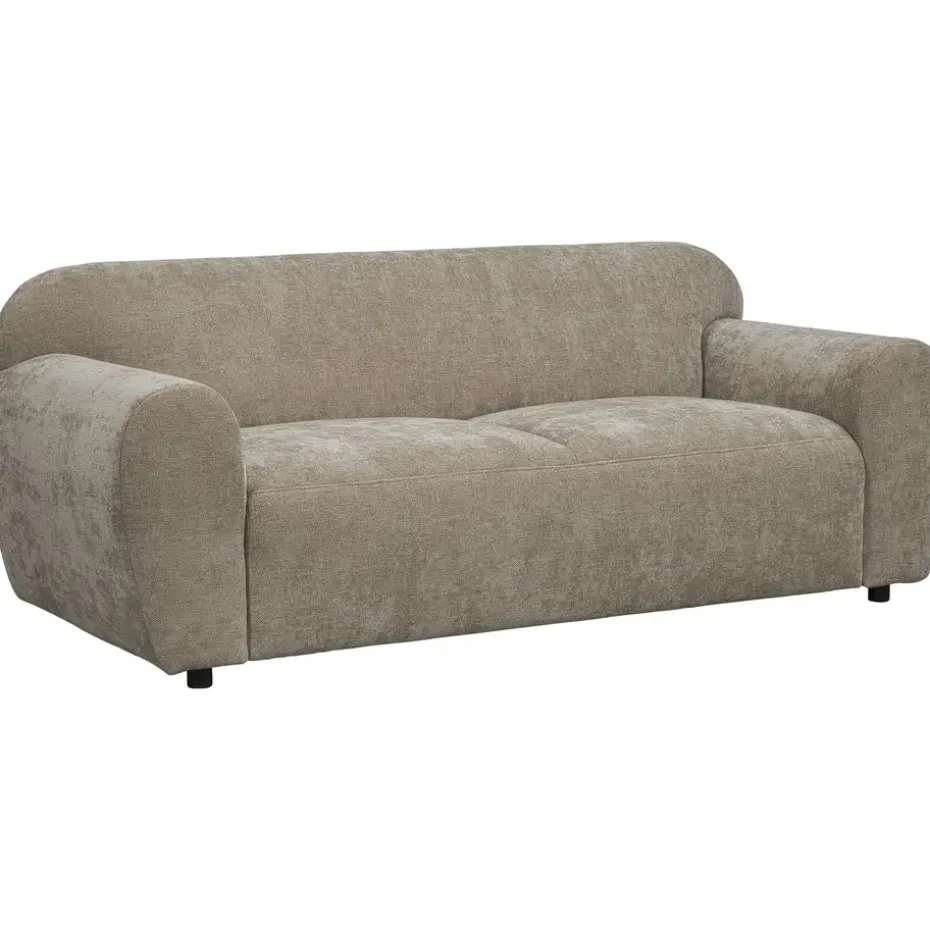 Bank Bibi 3-zits - stof Glory - taupe