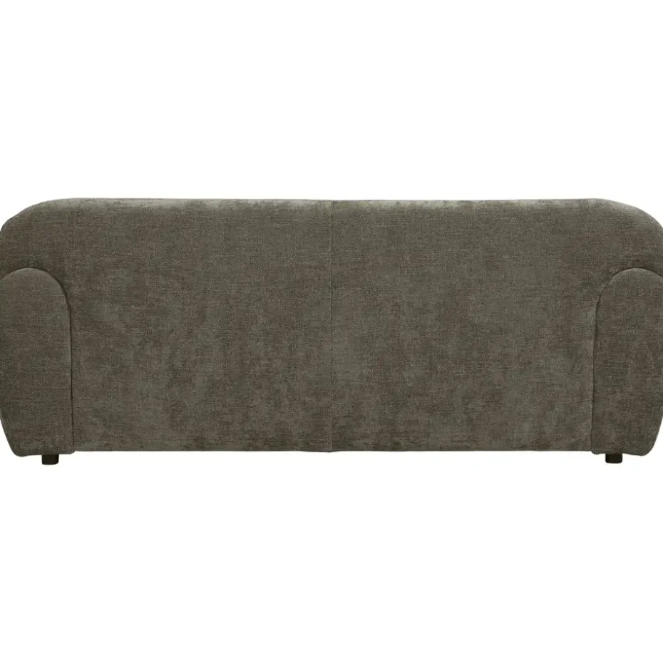 Bank Bibi 3-zits - stof Glory - mokka