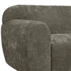 Bank Bibi 3-zits - stof Glory - mokka