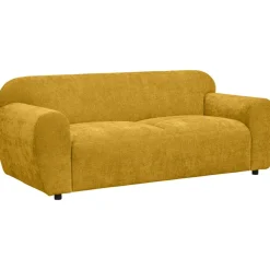 Bank Bibi 3-zits - stof Glory - okergeel