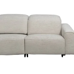 Bank Dave 3-zits - elektrisch verstelbaar - lichtgrijs