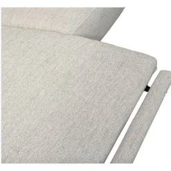 Bank Dave 3-zits - elektrisch verstelbaar - lichtgrijs