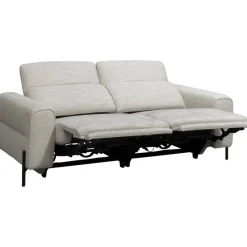 Bank Dave 3-zits - elektrisch verstelbaar - lichtgrijs