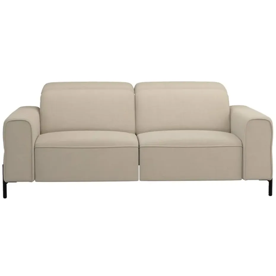 Bank Dave 3-zits - elektrisch verstelbaar - taupe