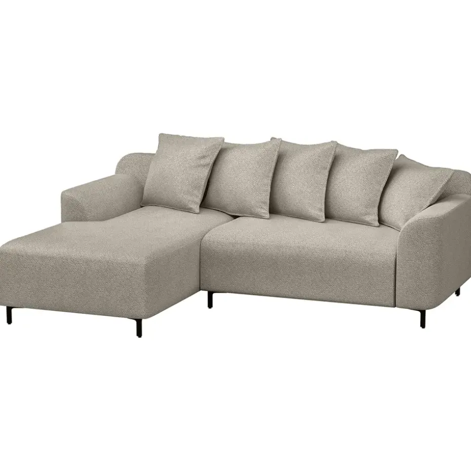 Bank Elsa met chaise longue links - stof Anthology - beige