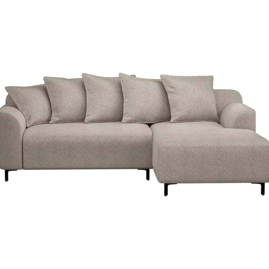 Bank Elsa met chaise longue rechts - stof Anthology - beige