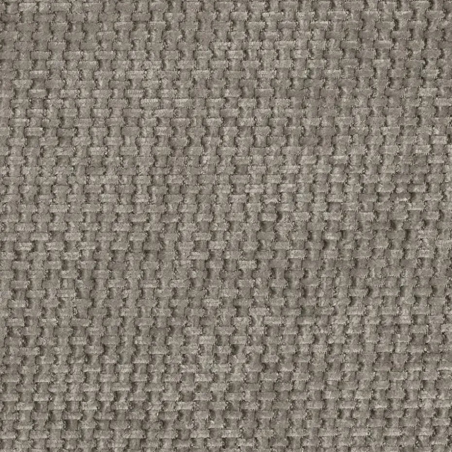 Bank Elsa met chaise longue links - stof Eden - taupe