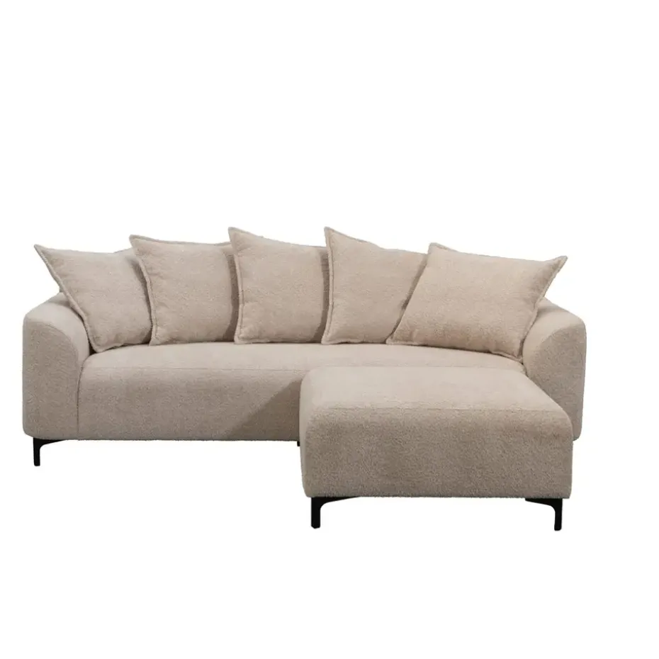 Bank Elsa 3-zits - stof Anthology - beige