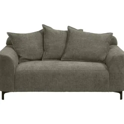 Bank Elsa 2-zits - stof Eden - mokka