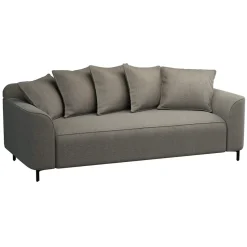 Bank Elsa 3-zits - stof Eden - taupe