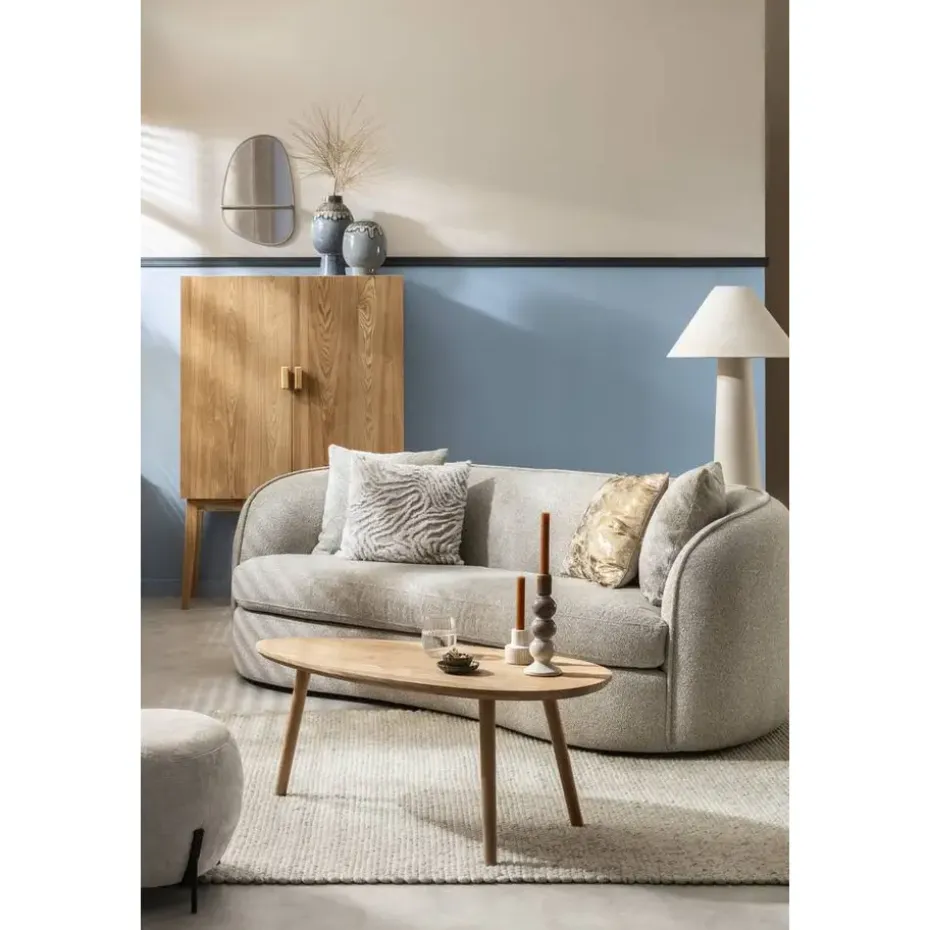 Bank Enzio 3,5-zits - greige