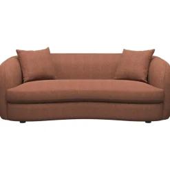 Bank Enzio 3,5-zits - stof Pure - Terra