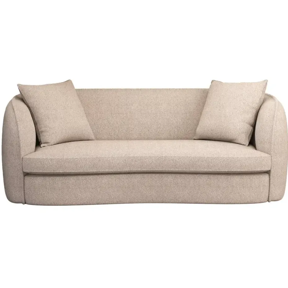 Bank Enzio 3,5-zits - stof Wales - taupe