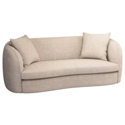 Bank Enzio 3,5-zits - stof Wales - taupe