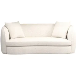 Bank Enzio 3,5-zits - stof Wales - crème