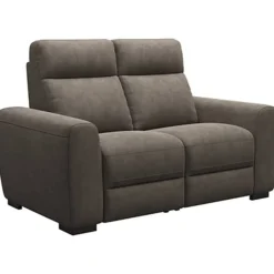 Bank James 2-zits - stof Billy Joe - grijs