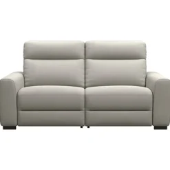 Bank James 3-zits - stof Gaucho - lichtgrijs