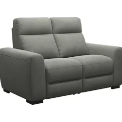 Bank James 2-zits - stof Gaucho - donkergrijs