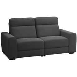 Bank James 3-zits - stof Supple - antraciet