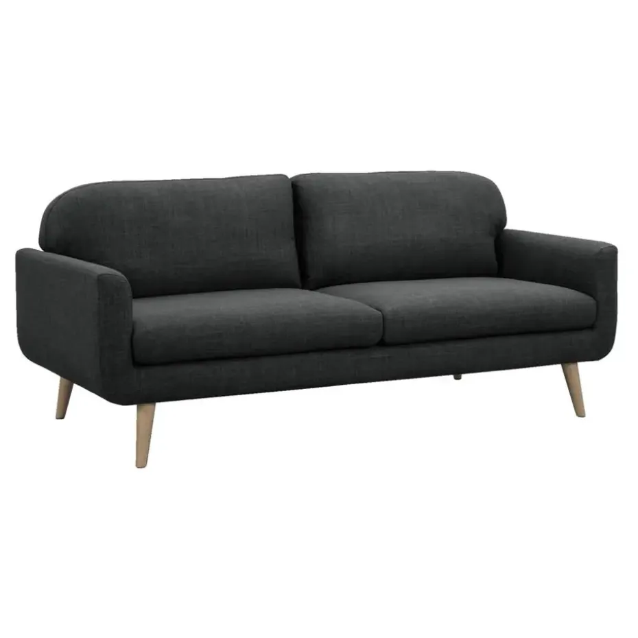 Bank Lilly 3-zits - antraciet