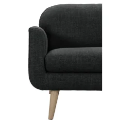 Bank Lilly 3-zits - antraciet