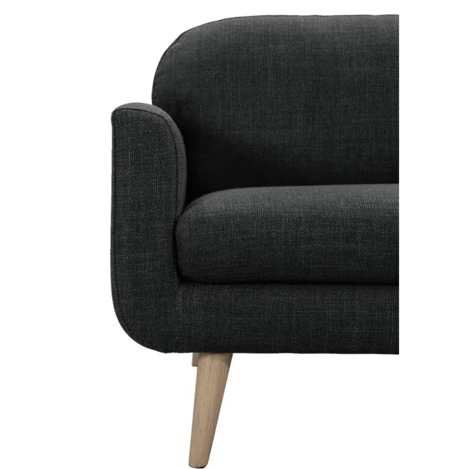 Bank Lilly 3-zits - antraciet