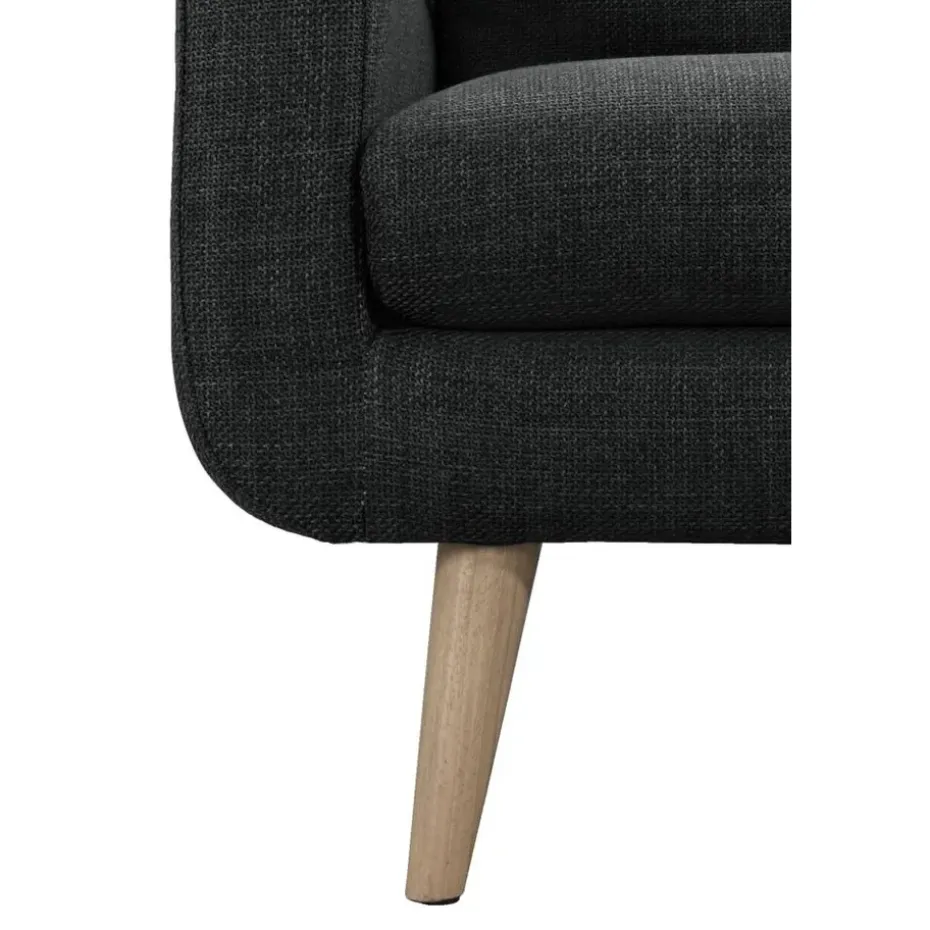 Bank Lilly 3-zits - antraciet