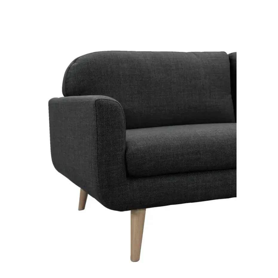 Bank Lilly 3-zits - antraciet