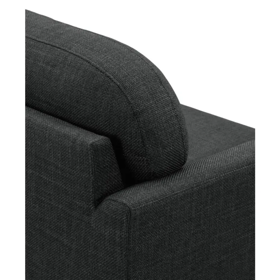 Bank Lilly 3-zits - antraciet