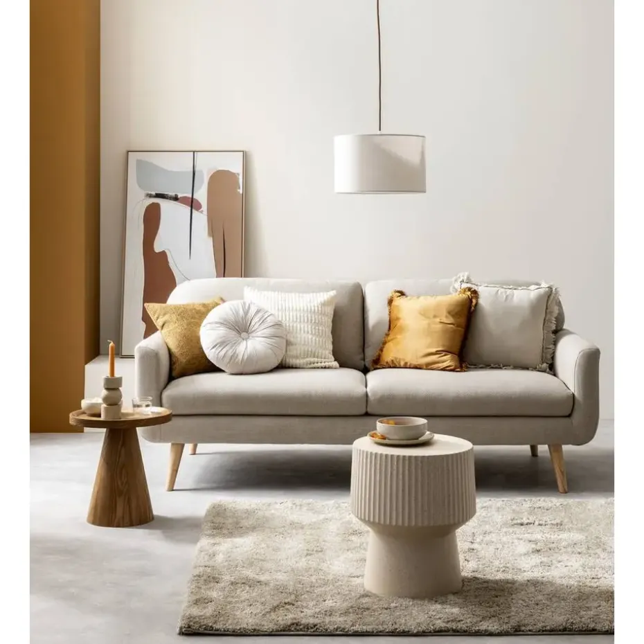 Bank Lilly 3-zits - beige