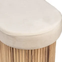 Bank met opbergruimte enl fluweel