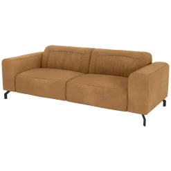 Bank Otis 3-zits - toffee - bruin