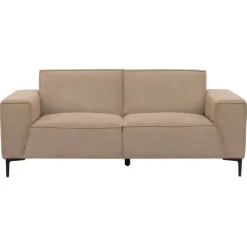 Bank Romy - 2-zits - stof curio - beige