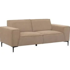 Bank Romy - 2-zits - stof curio - beige