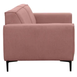 Bank Romy 3-zits - stof Curio - roze